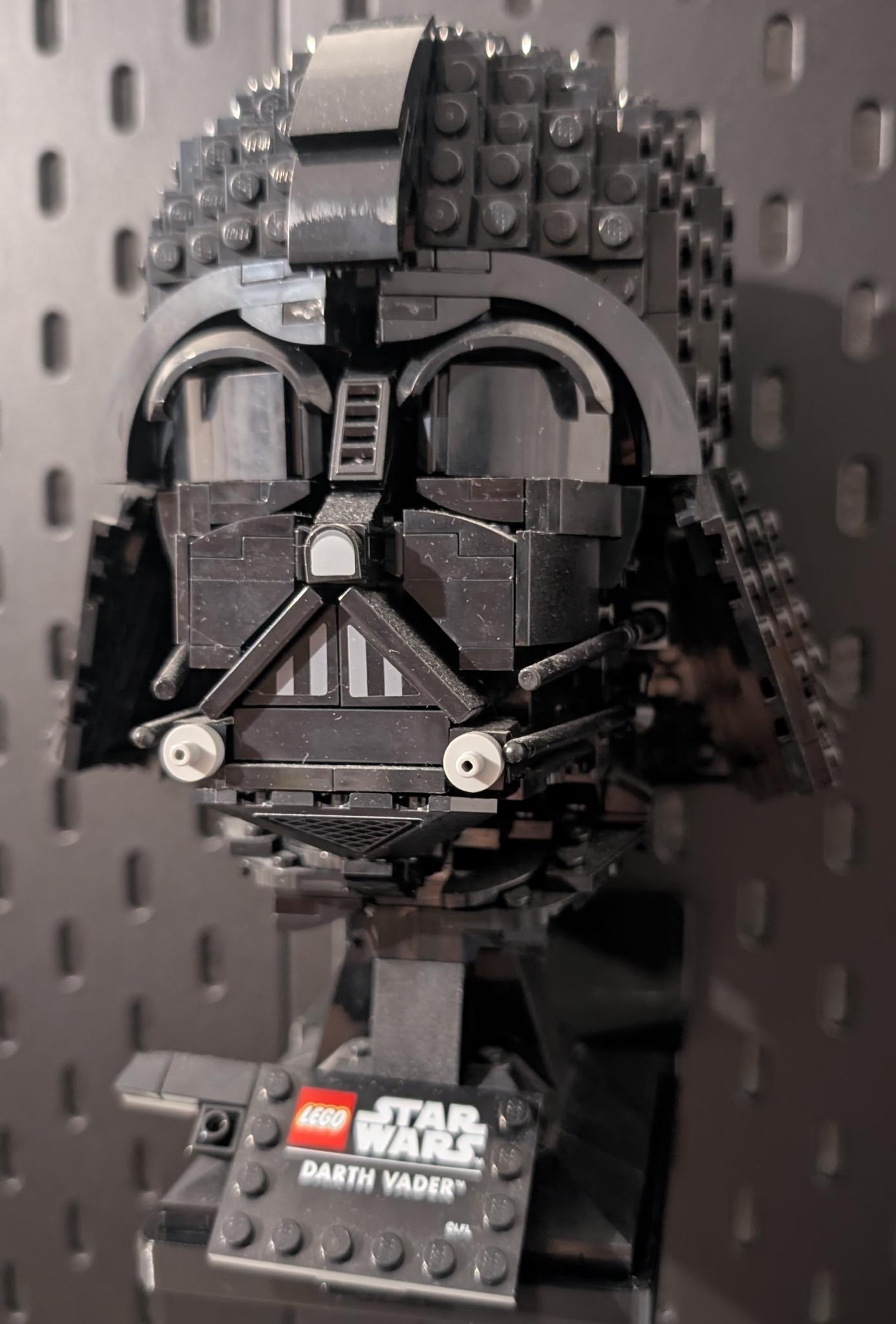 LEGO Star Wars Helmets Collection Skadis Mount with more support