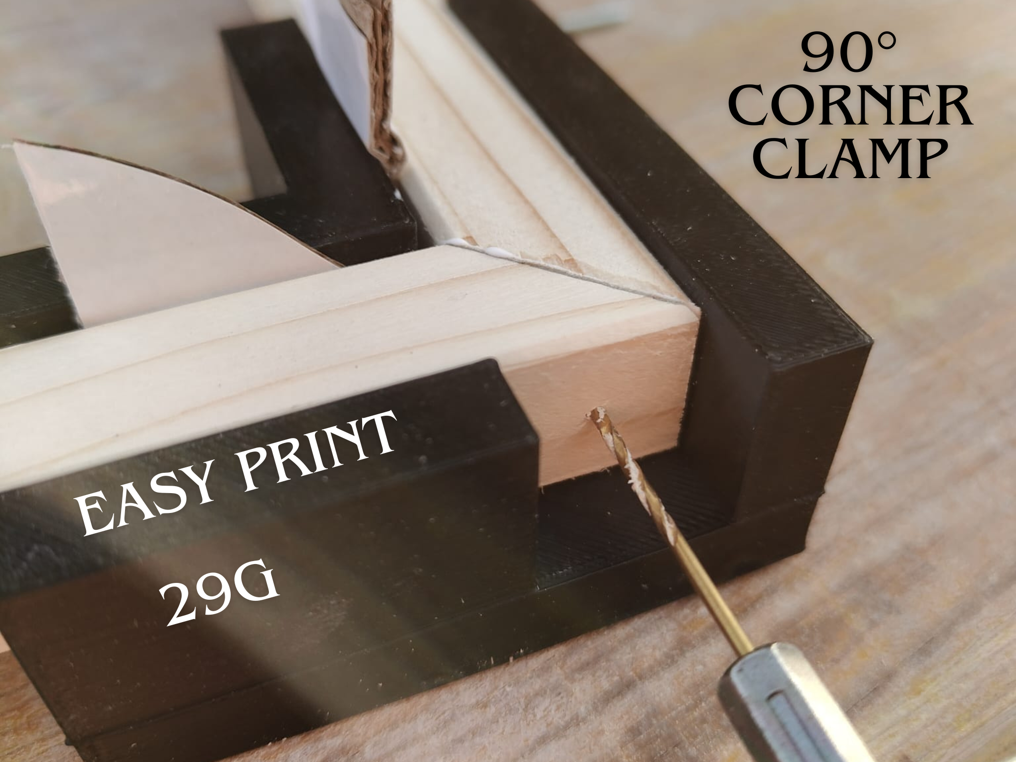90° corner clamp