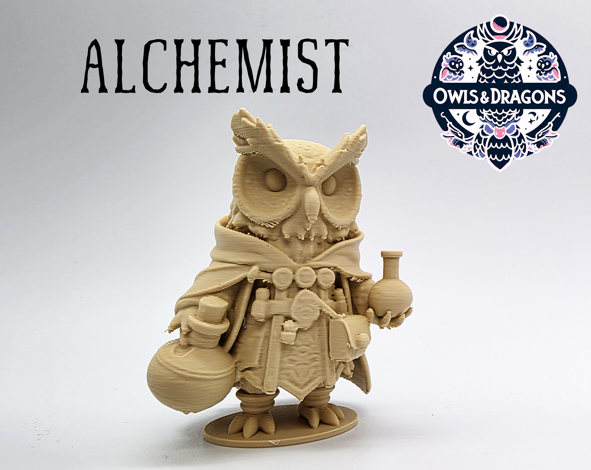 The Alchemist - Owls & Dragons
