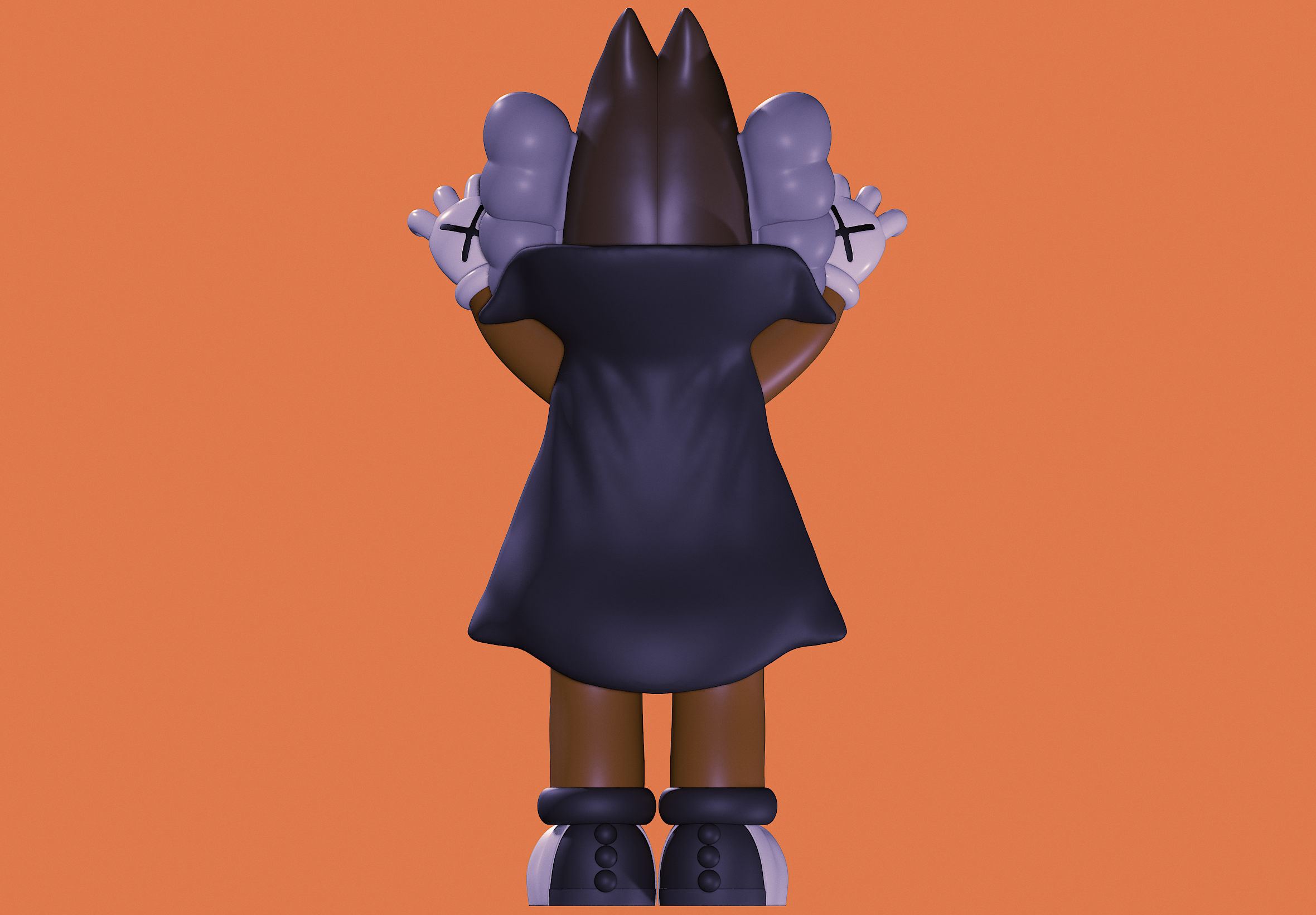 Miniatura 4 do modelo 3D Count Chocula Kaws