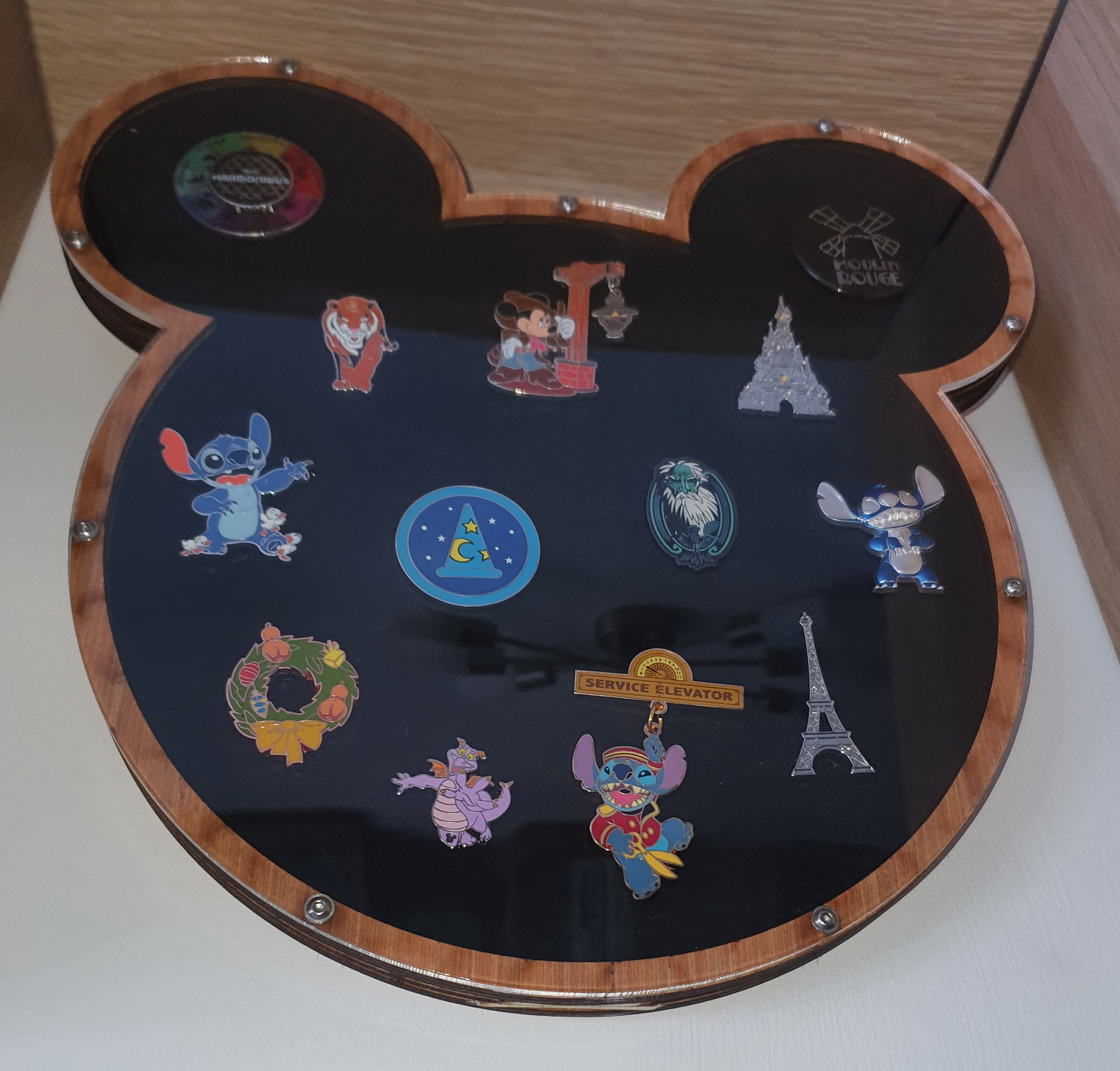 Disney pintrading Mickey Mouse board - Lasercut