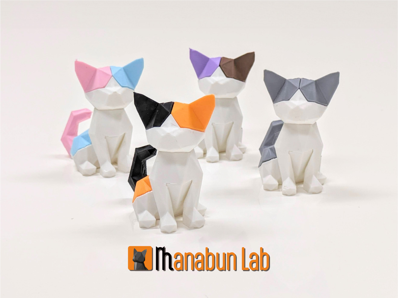 Low Poly Kitten (Baby Cat) Puzzle