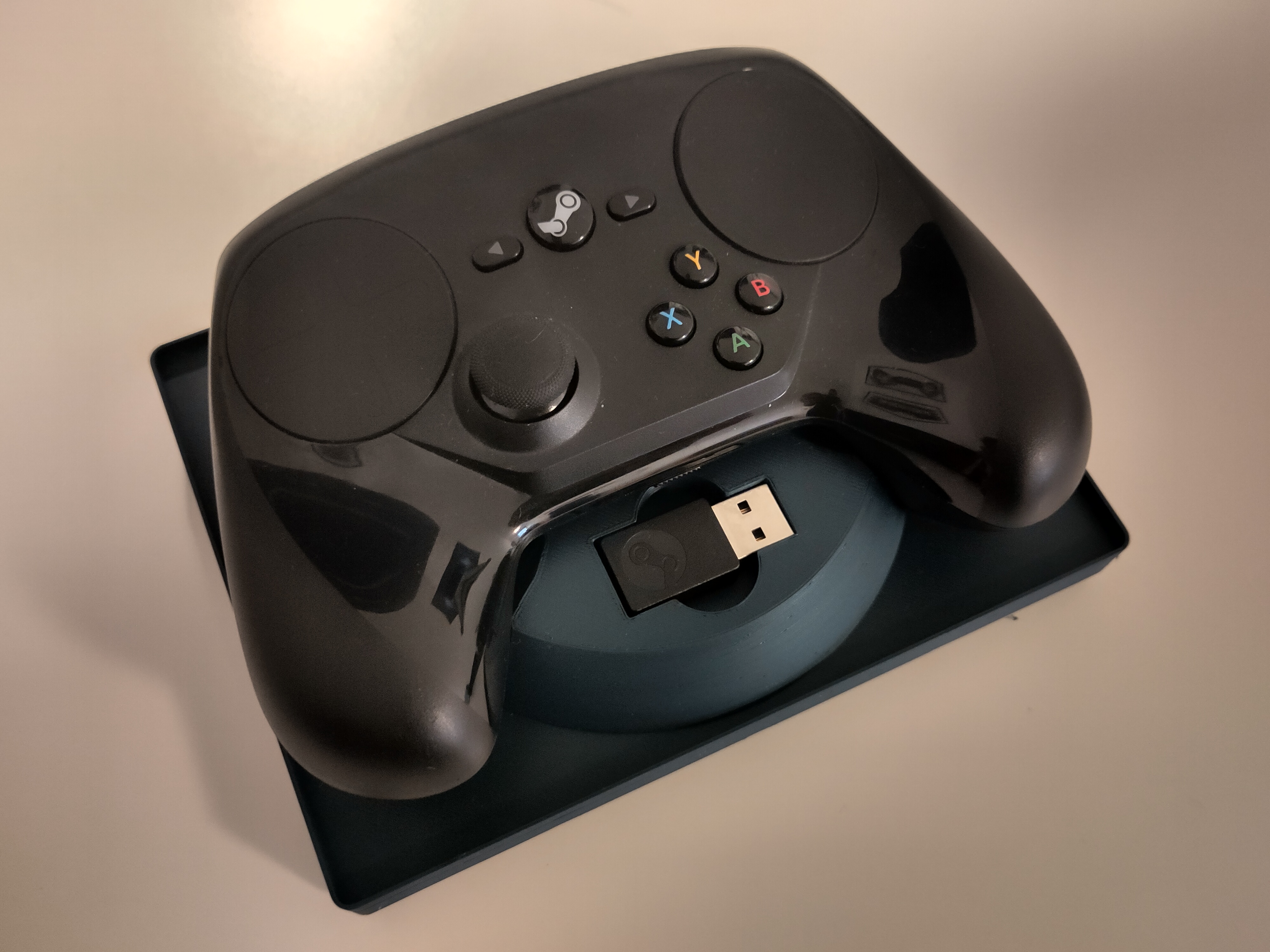Gridfinity bin for the Steam Controller