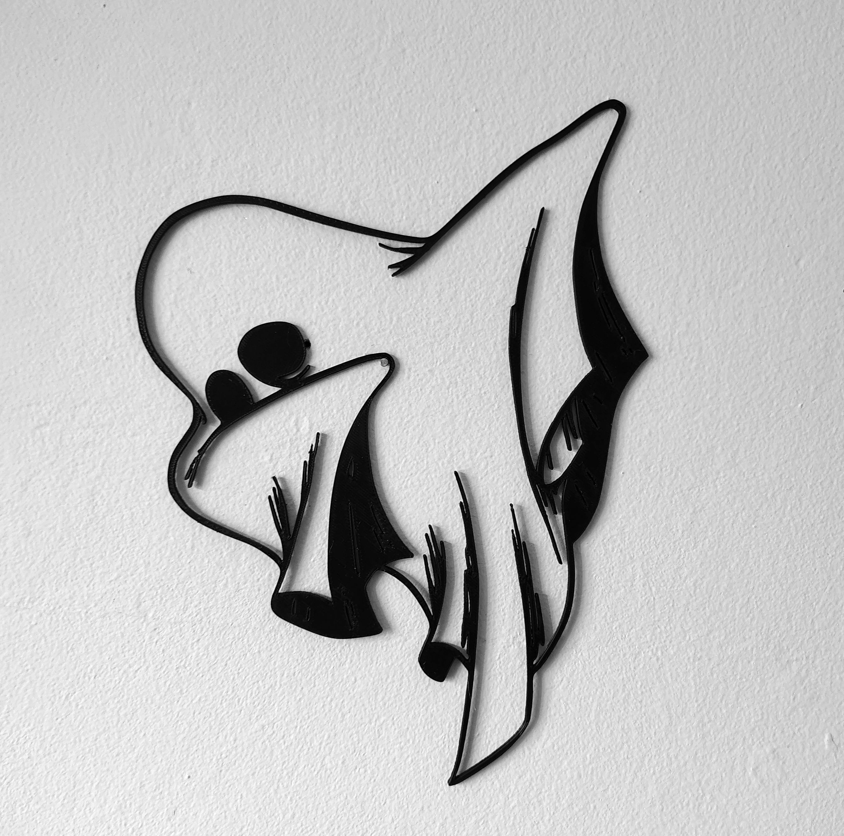Ghost III. wall art