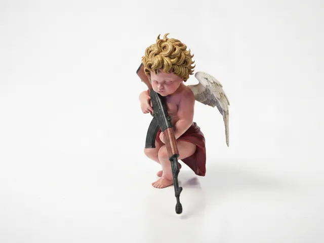 Cherubim Gunman Angel Warrior Fantasy 3D Printable