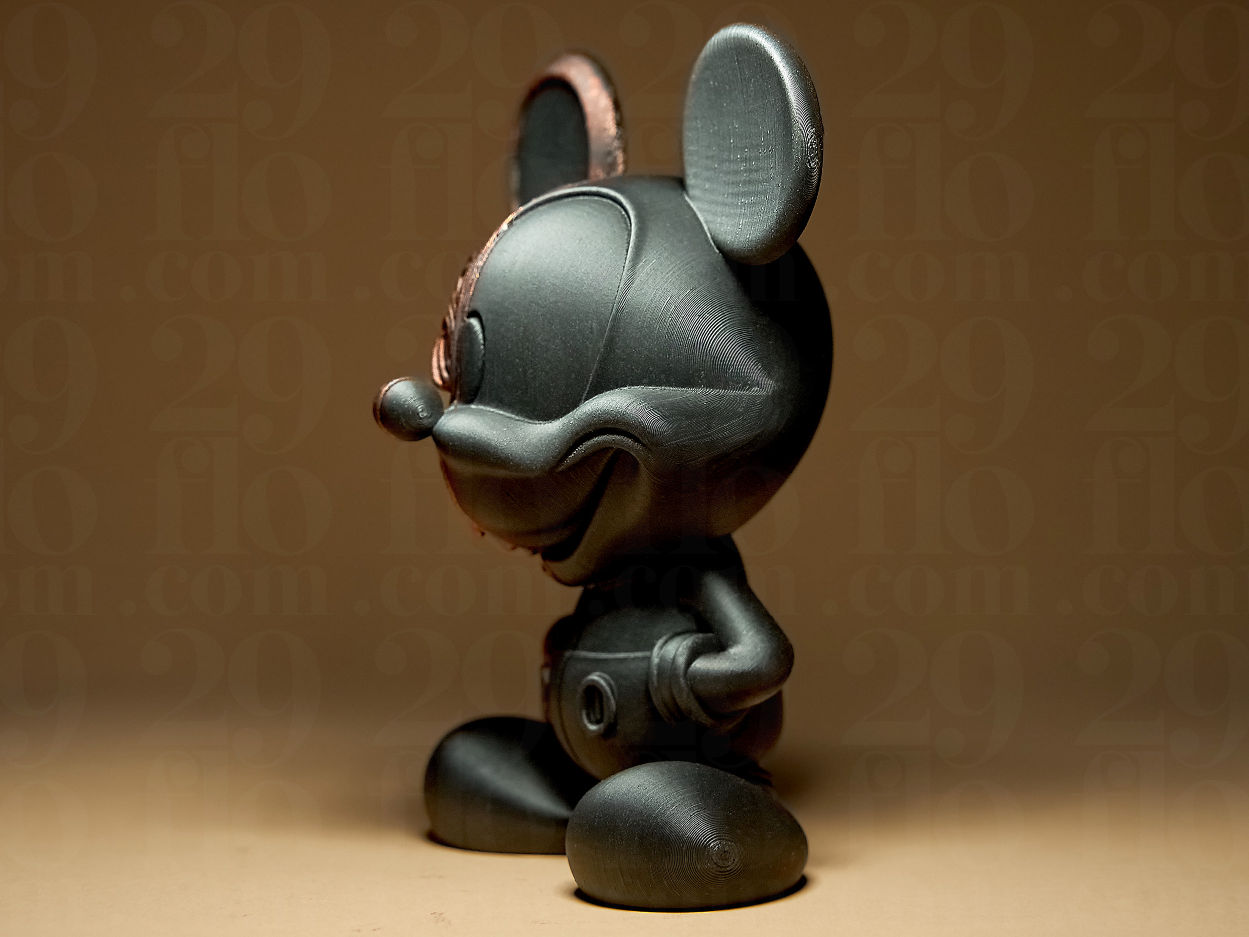 Miniatura 3 do modelo 3D Two-Faced Mickey