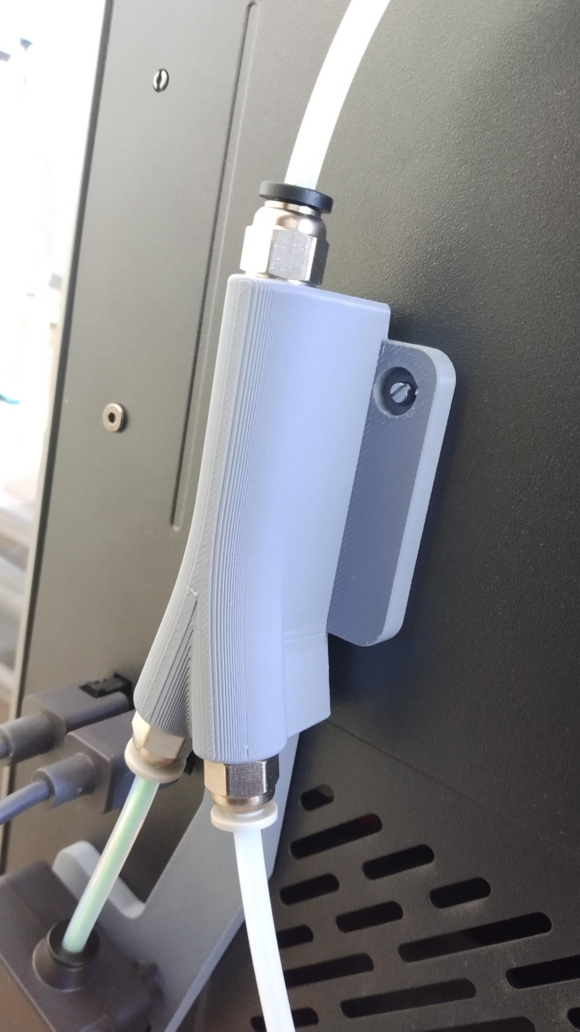 Filament sensor relocater + Y-Splitter in once for Anycubic Kobra S1