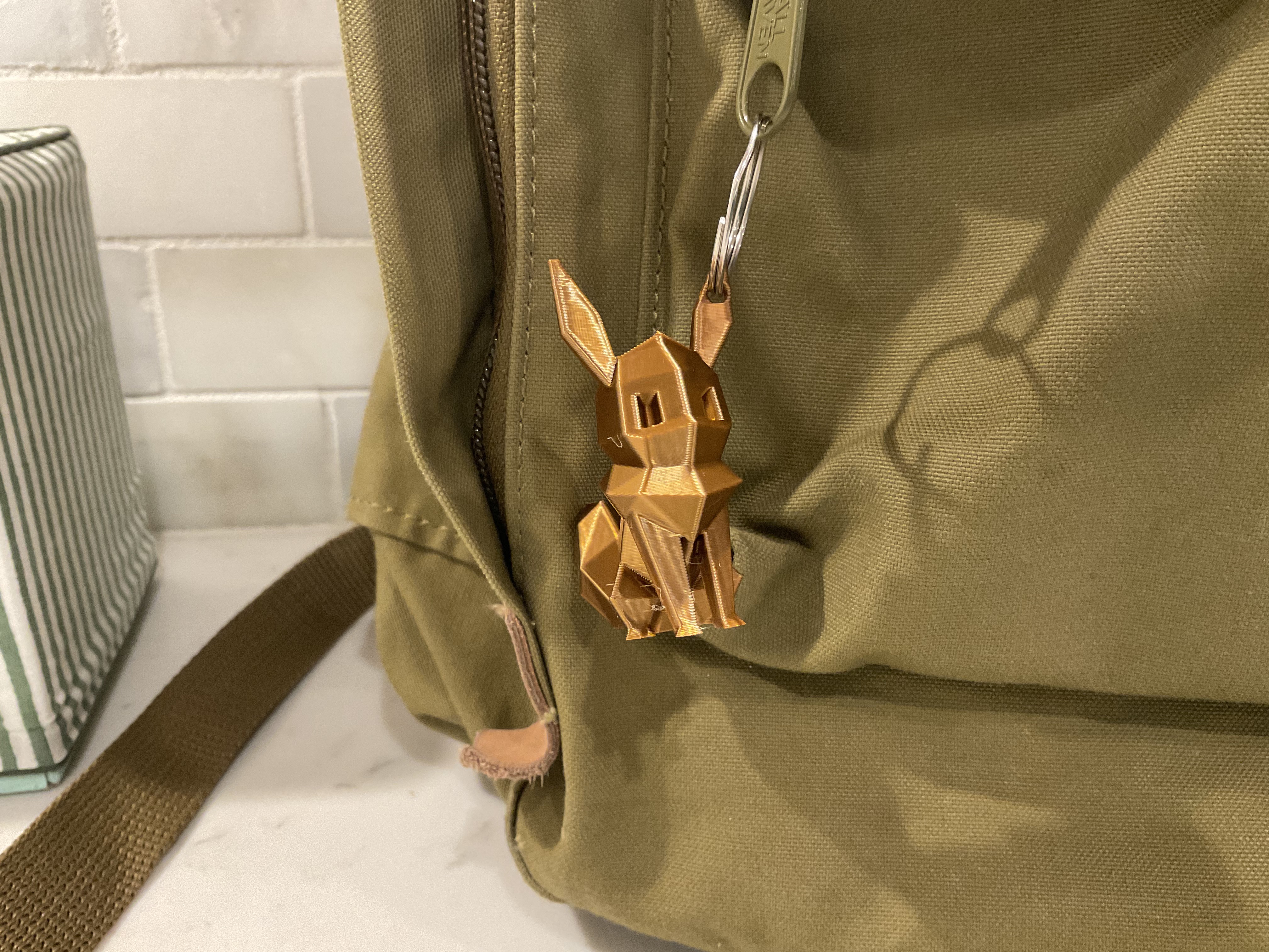 Low-Poly Evee Keychain