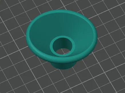 Blasrohr Mundstück für 15,5mm Rohr