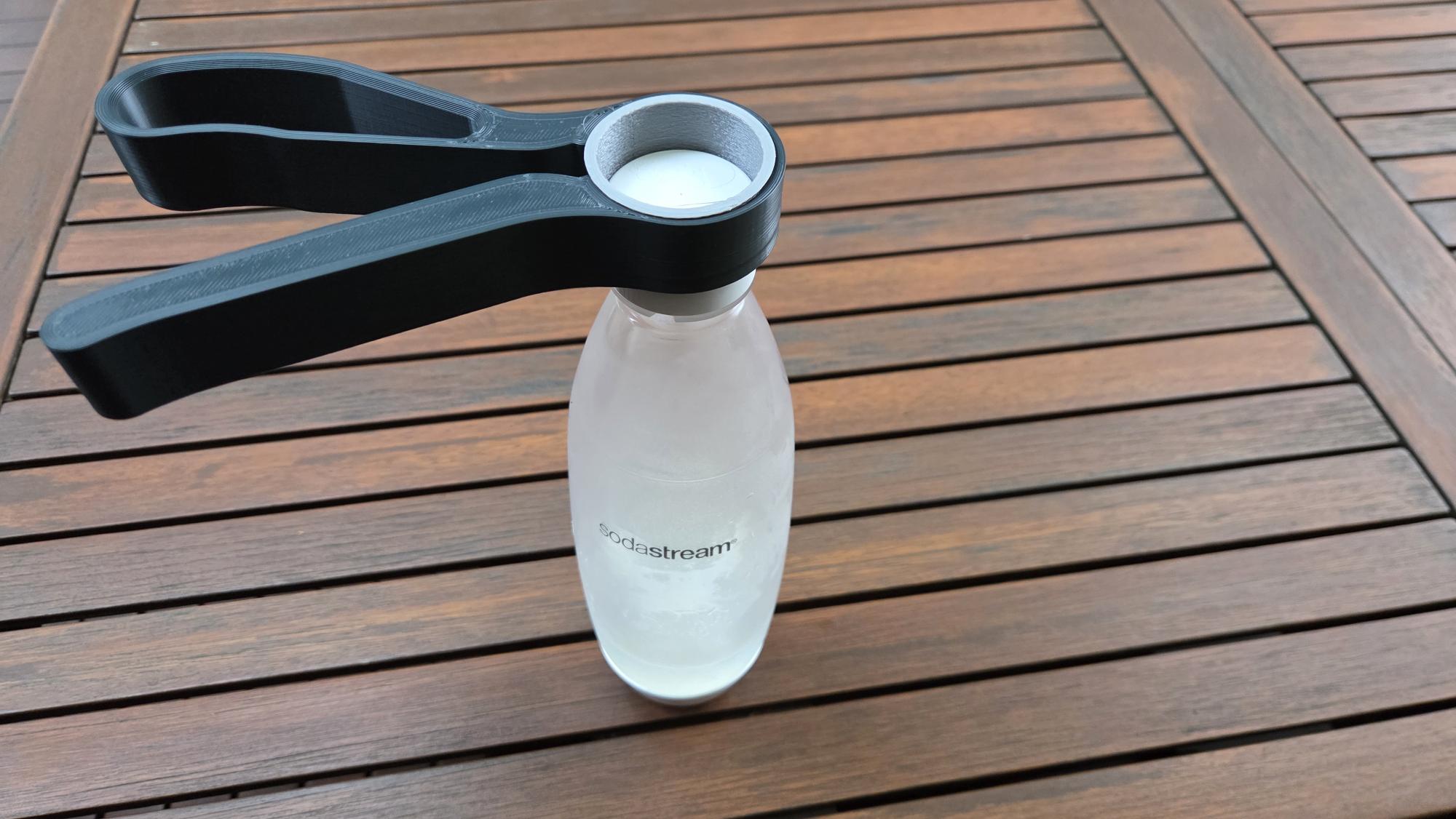 SodaStream bottle top opener