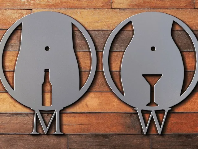 Men and women bathroom sign 1