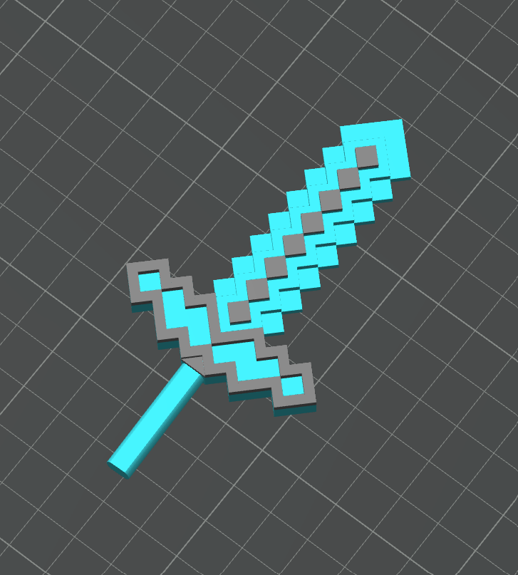 Minecraft Sword for dummy 13 — miniatura 2