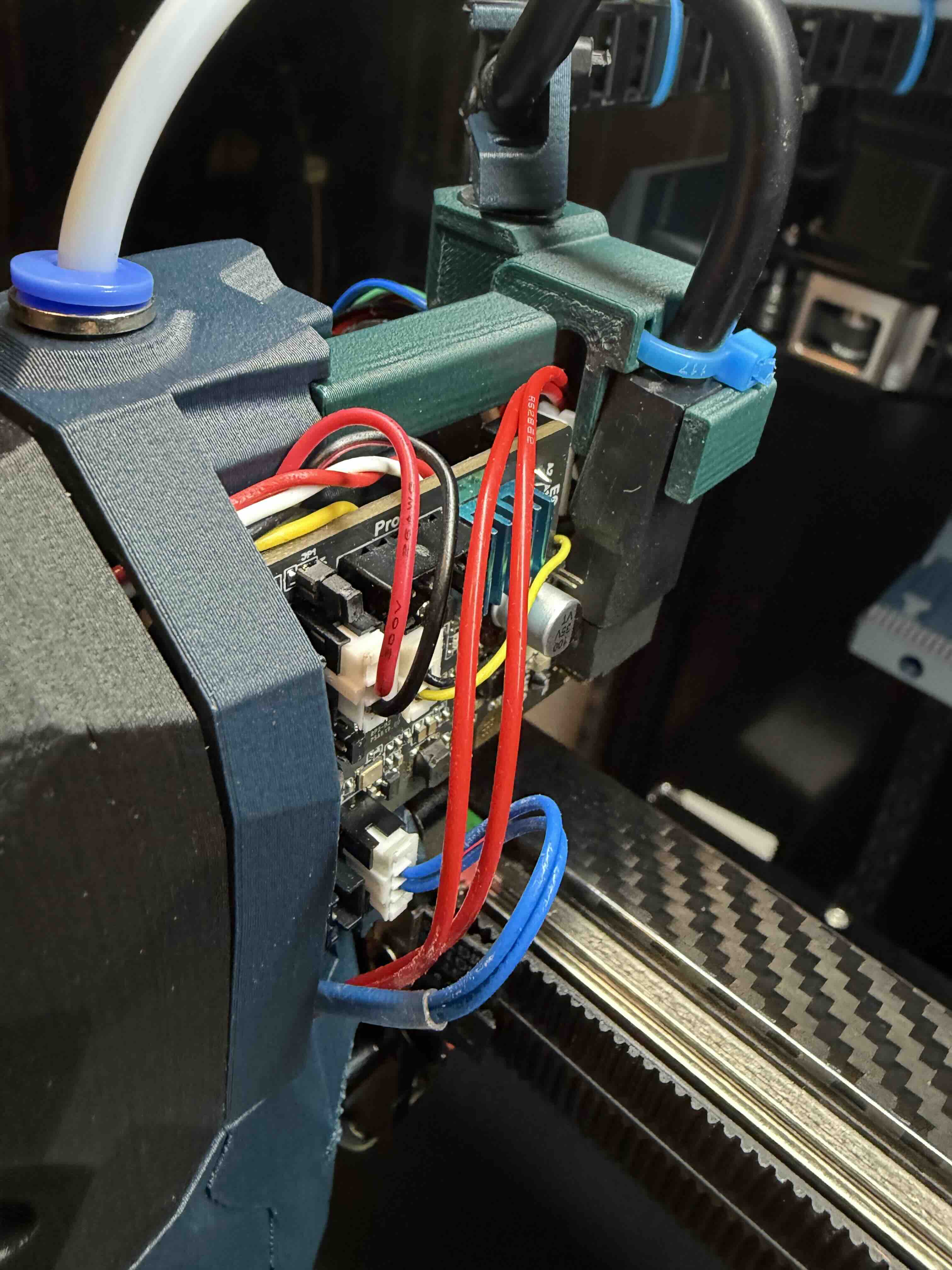Galileo2 EBB SB2209/2240 cable strain relief with Cable Chain Arm (Voron Trident)