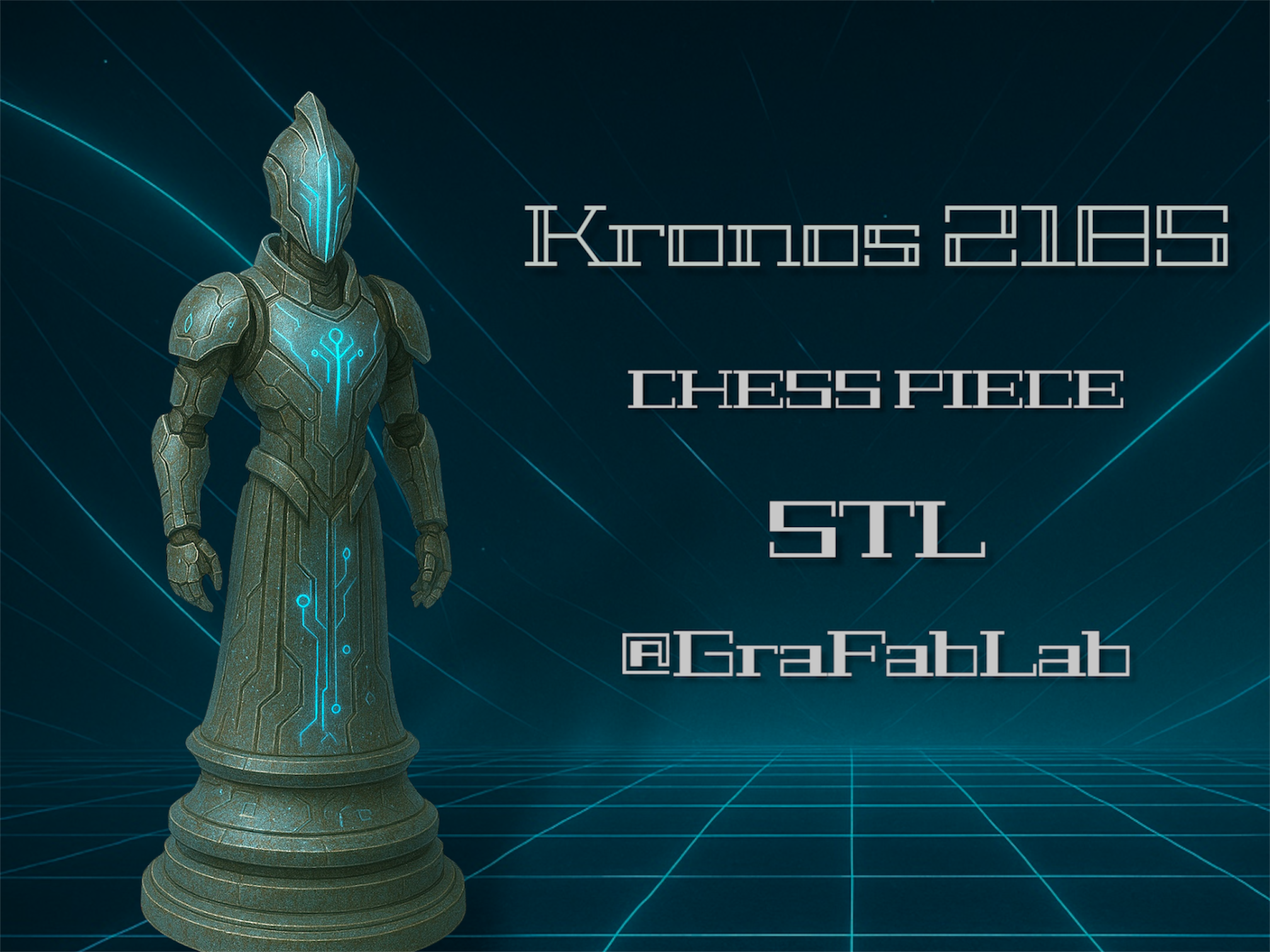 Kronos 2185 "Bishop" - chess piece