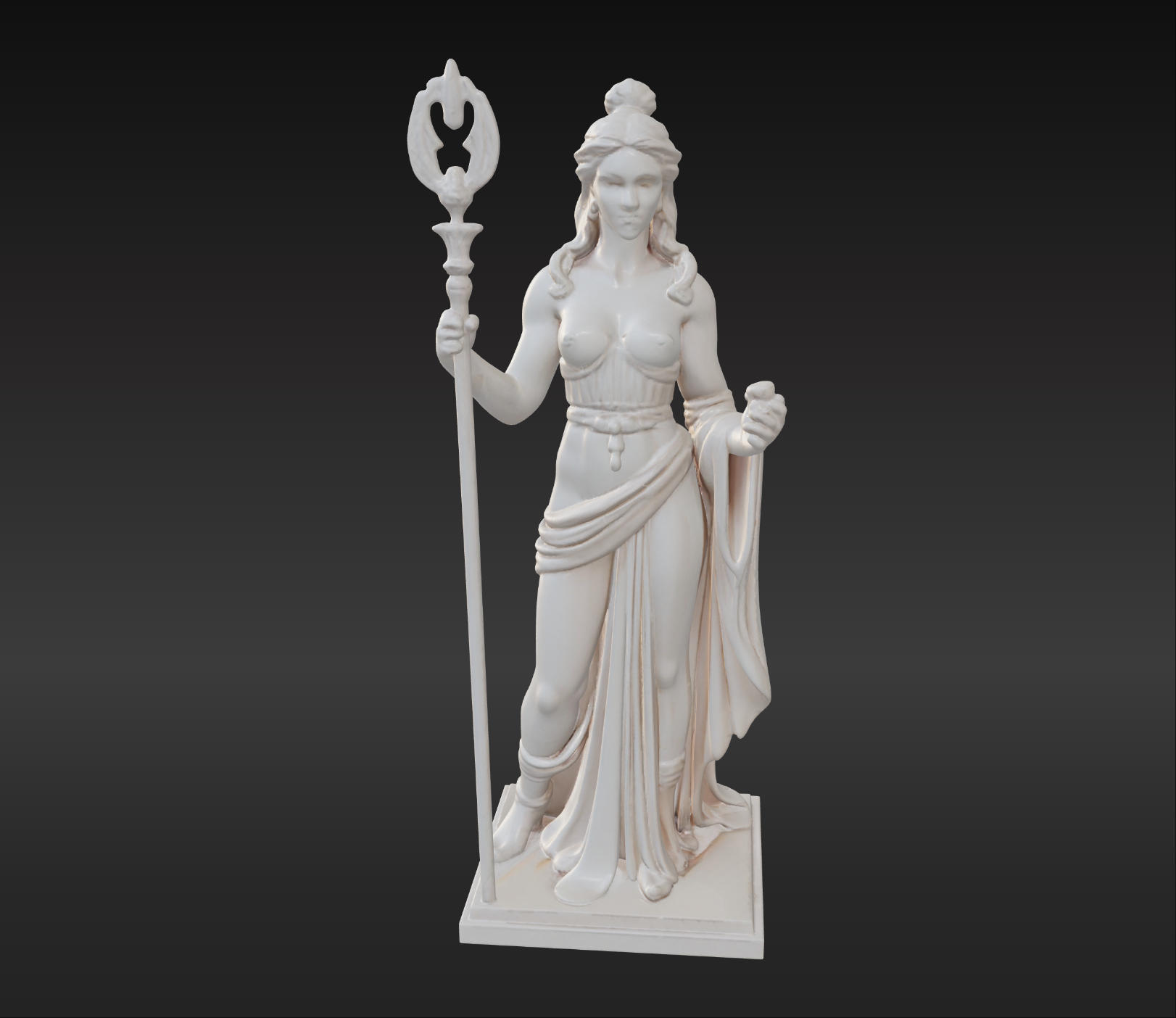 Naked goddess——Aetheria Sceptria
