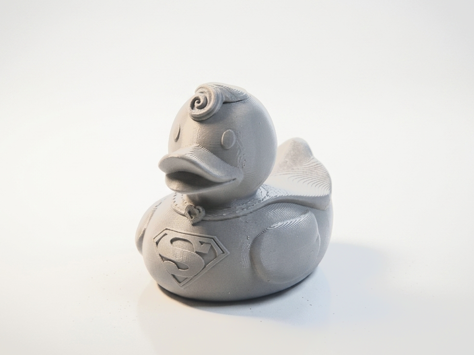 Rubber Duck Superman Hero Collectible 3D Printable