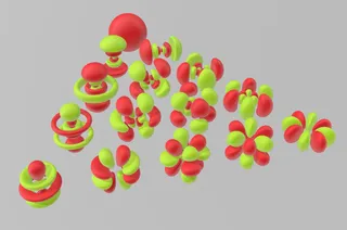 Atomic orbitals - Schrödinger equation - Wave function - Thin ver