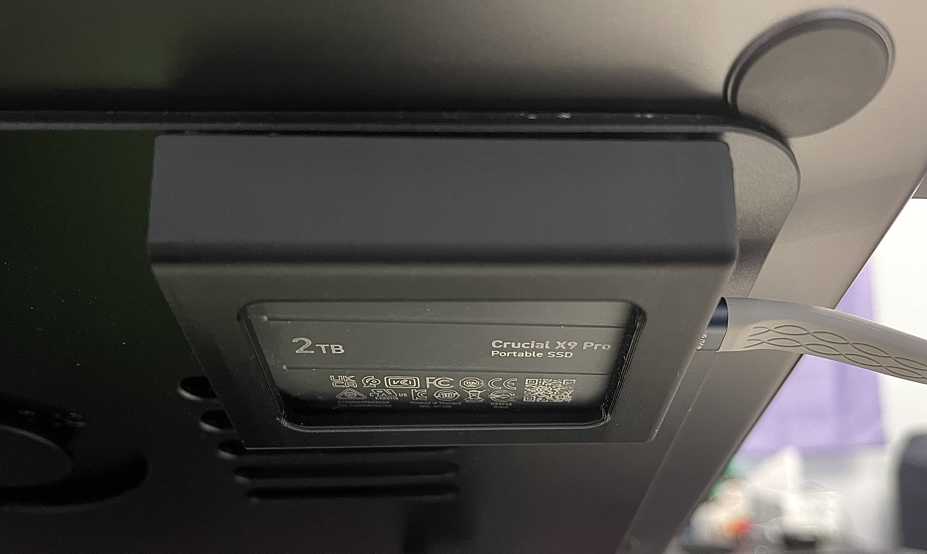 SSD Tray for Crucial X9 Pro