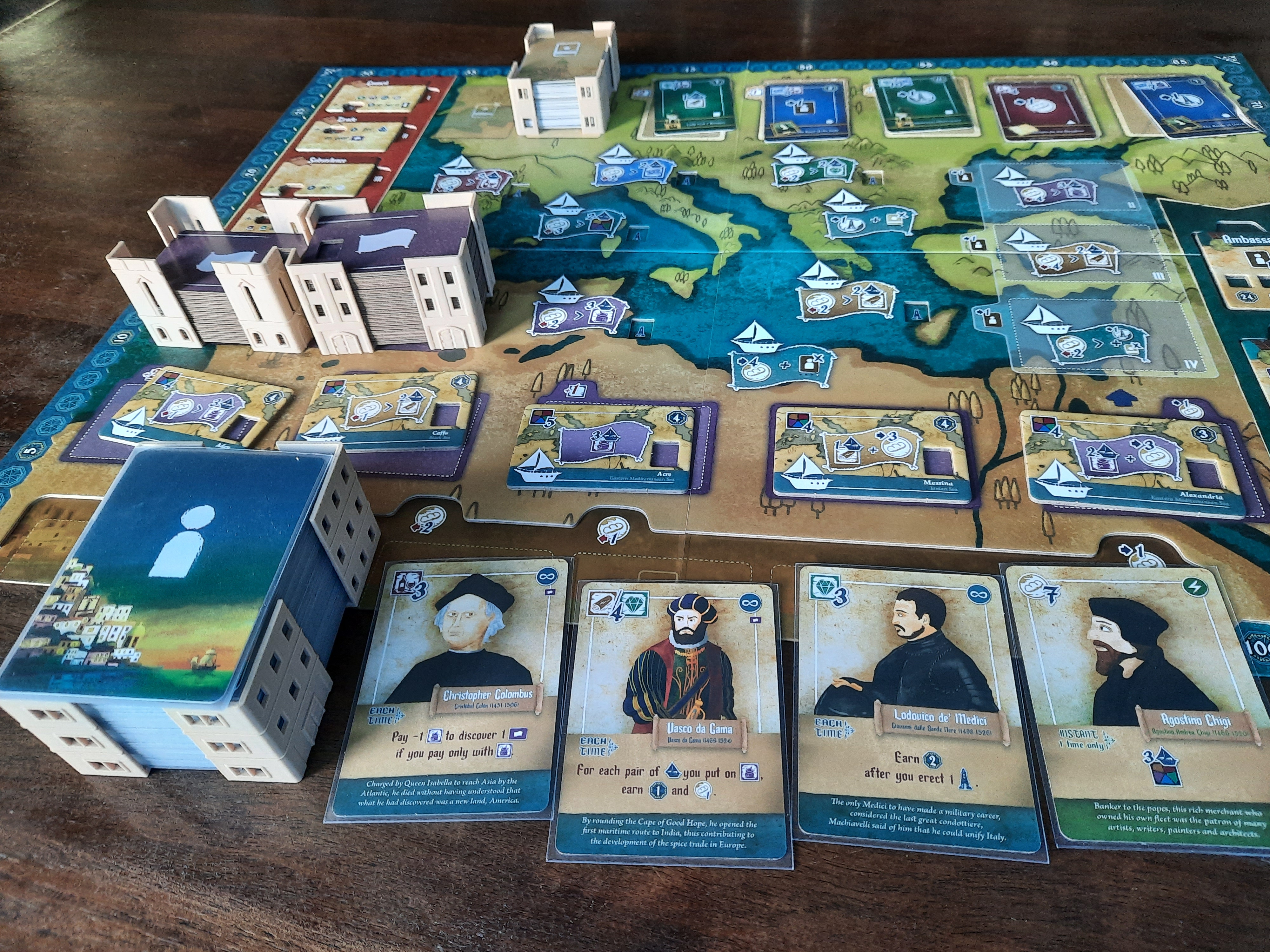 Amalfi: Renaissance Board bame Insert