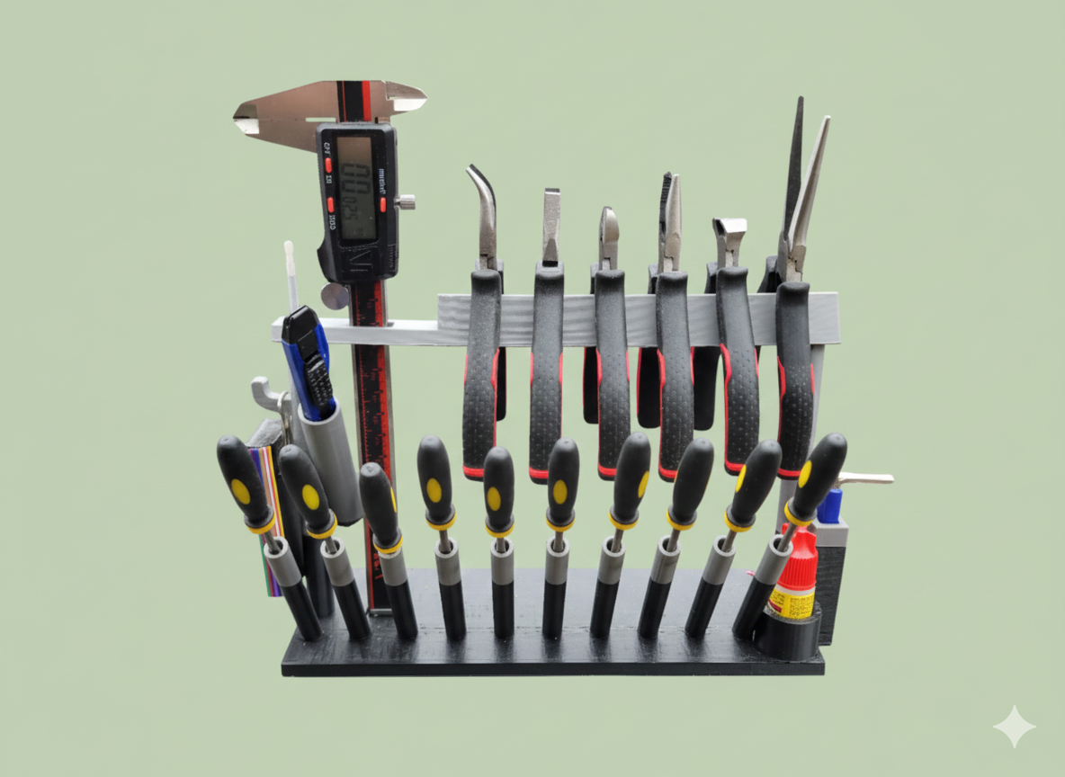 Miniatura 2 do modelo 3D Tool Caddy for Mini Tools