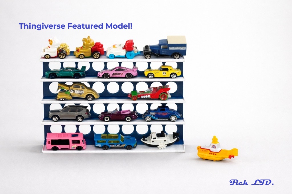 1:64 Scale Vehicle Display - *2 Versions* 3D model