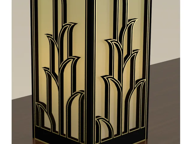 Art Deco Lampshade 3 for GRÖNÖ Glass Lamp