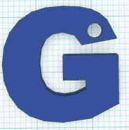 keychain with the letter G
