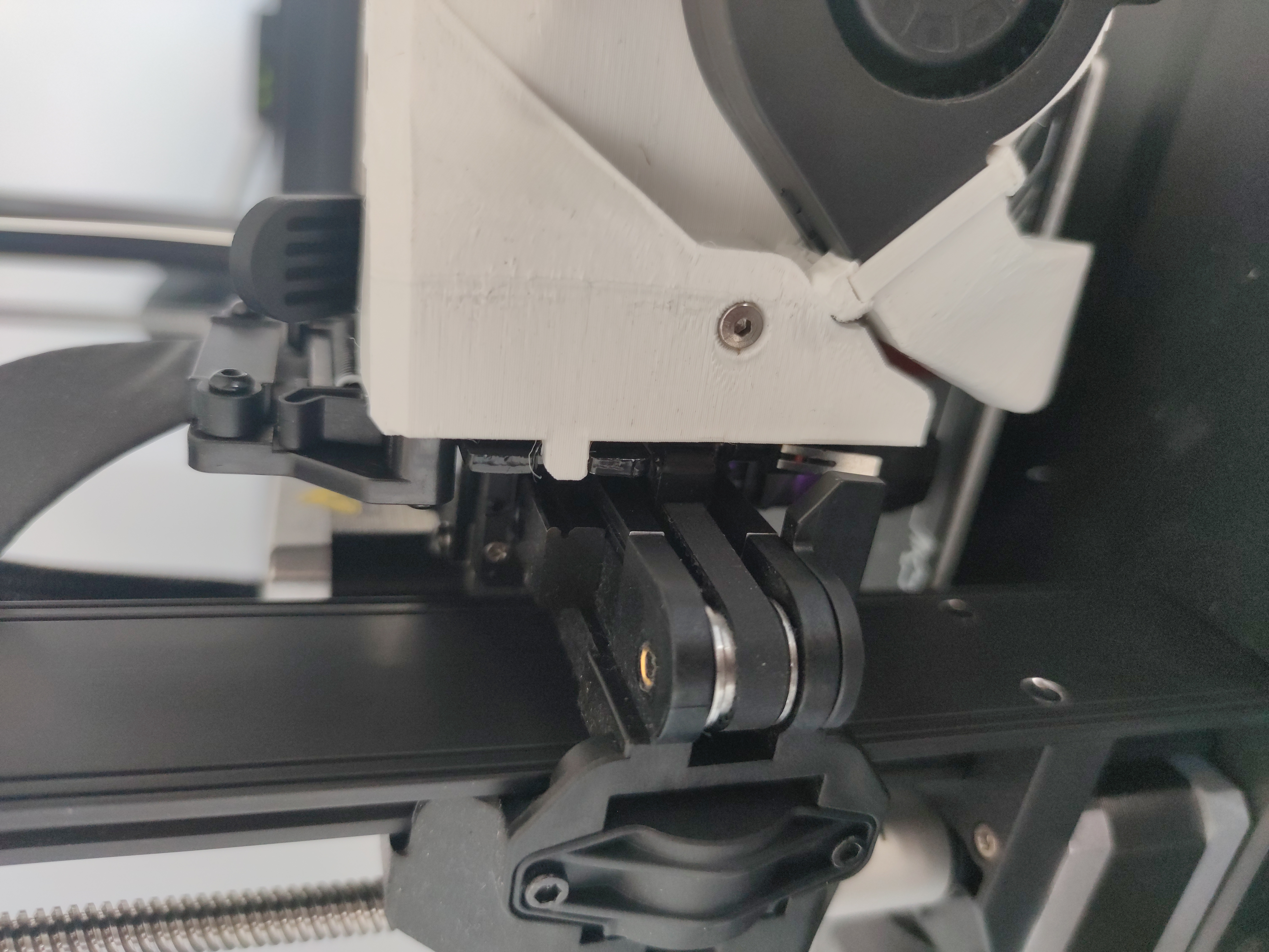 FIXED Z AXIS VERSION OF Fatburner ender 3v3 ke cover with fan bases combined 3D model
