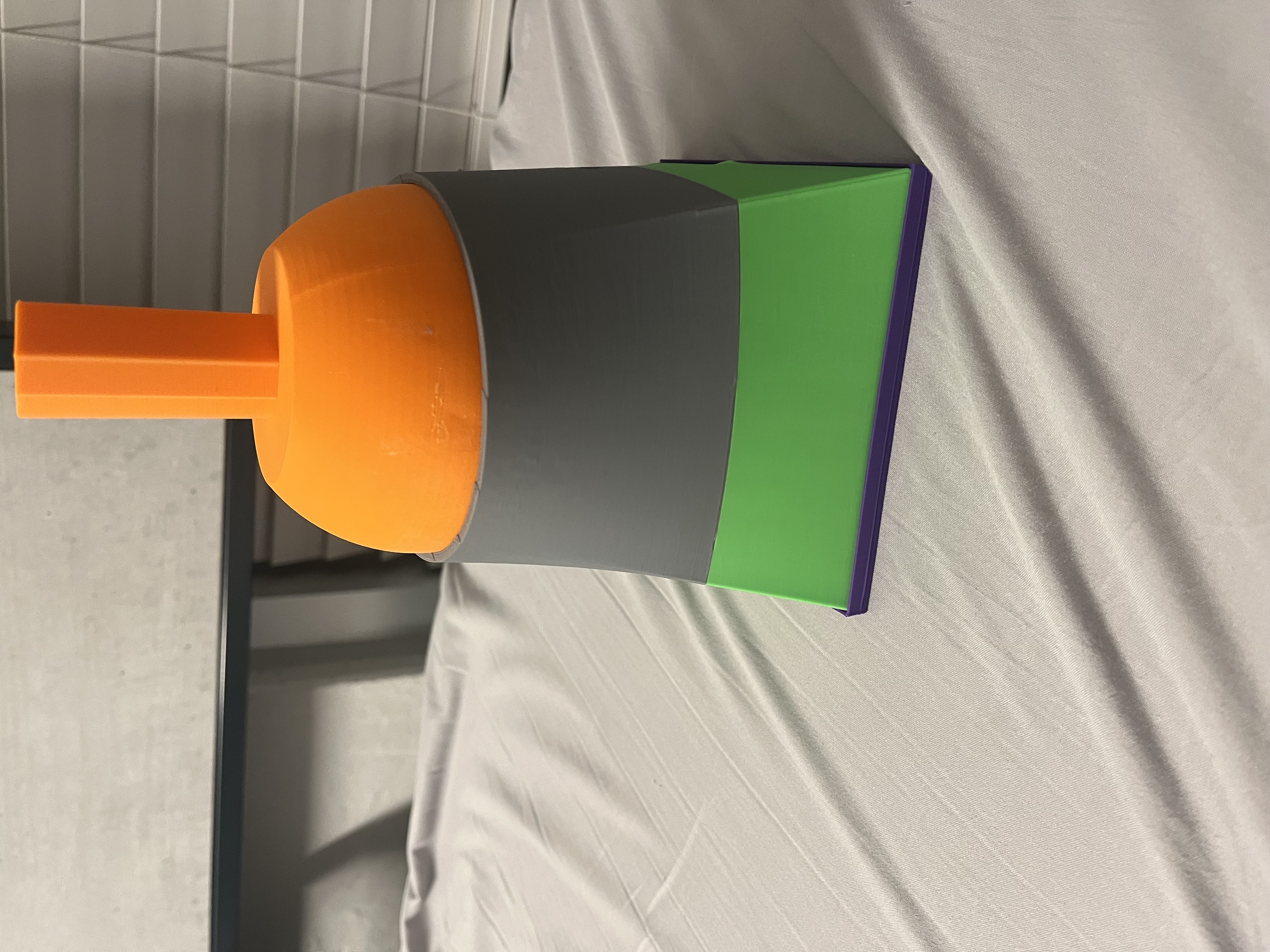 Lacrosse head holder for stringing — miniatura 2