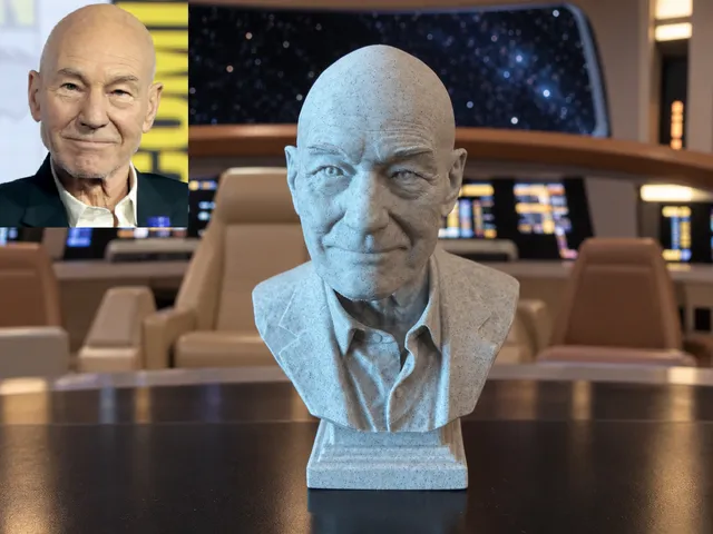 Sir Patrick Stewart — Bust
