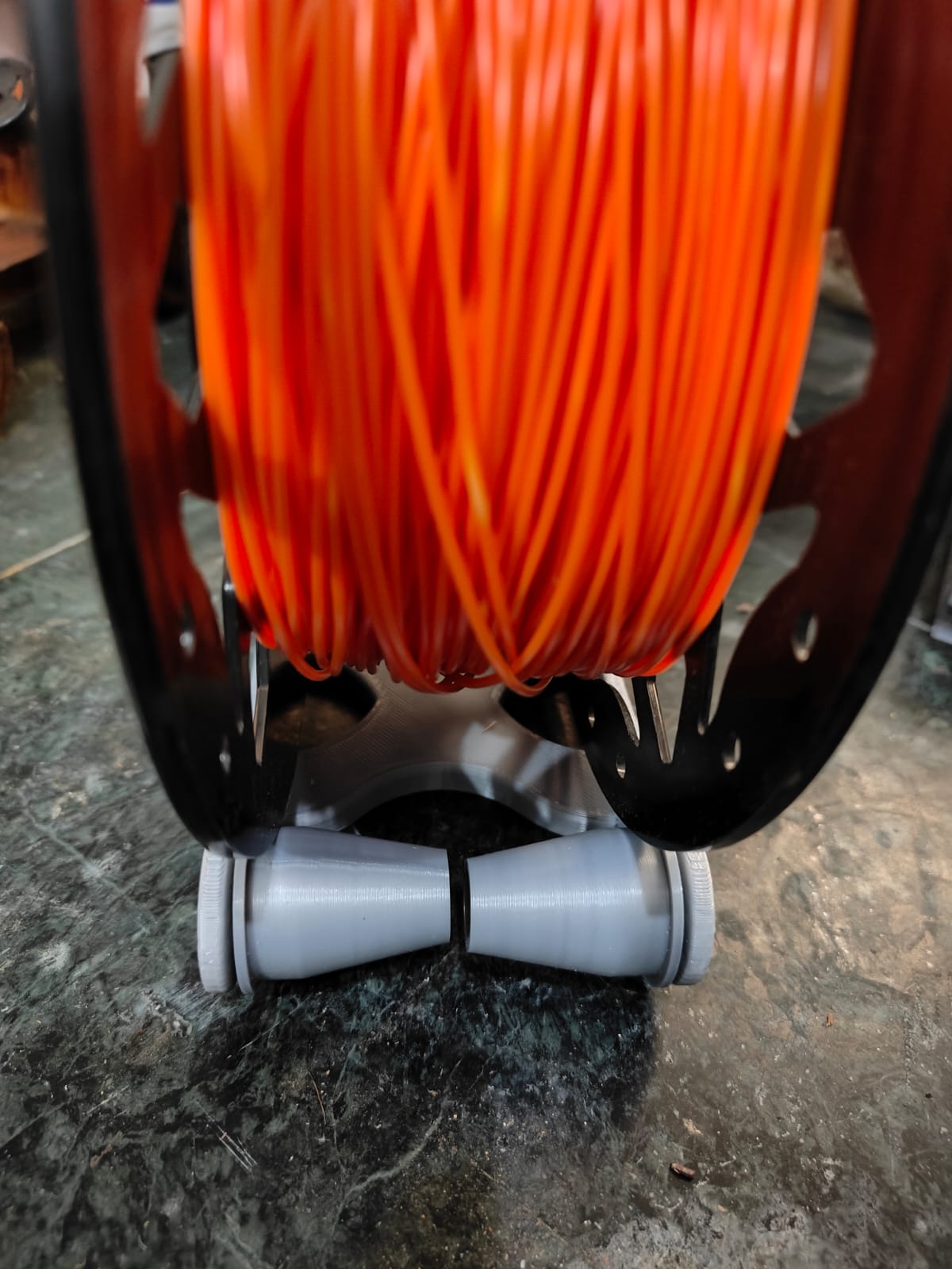Spool Holder Attachement for 608zzbearing 8x22x7