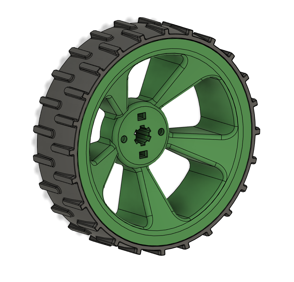 Robomov RS622 Drive Wheel 3D model
