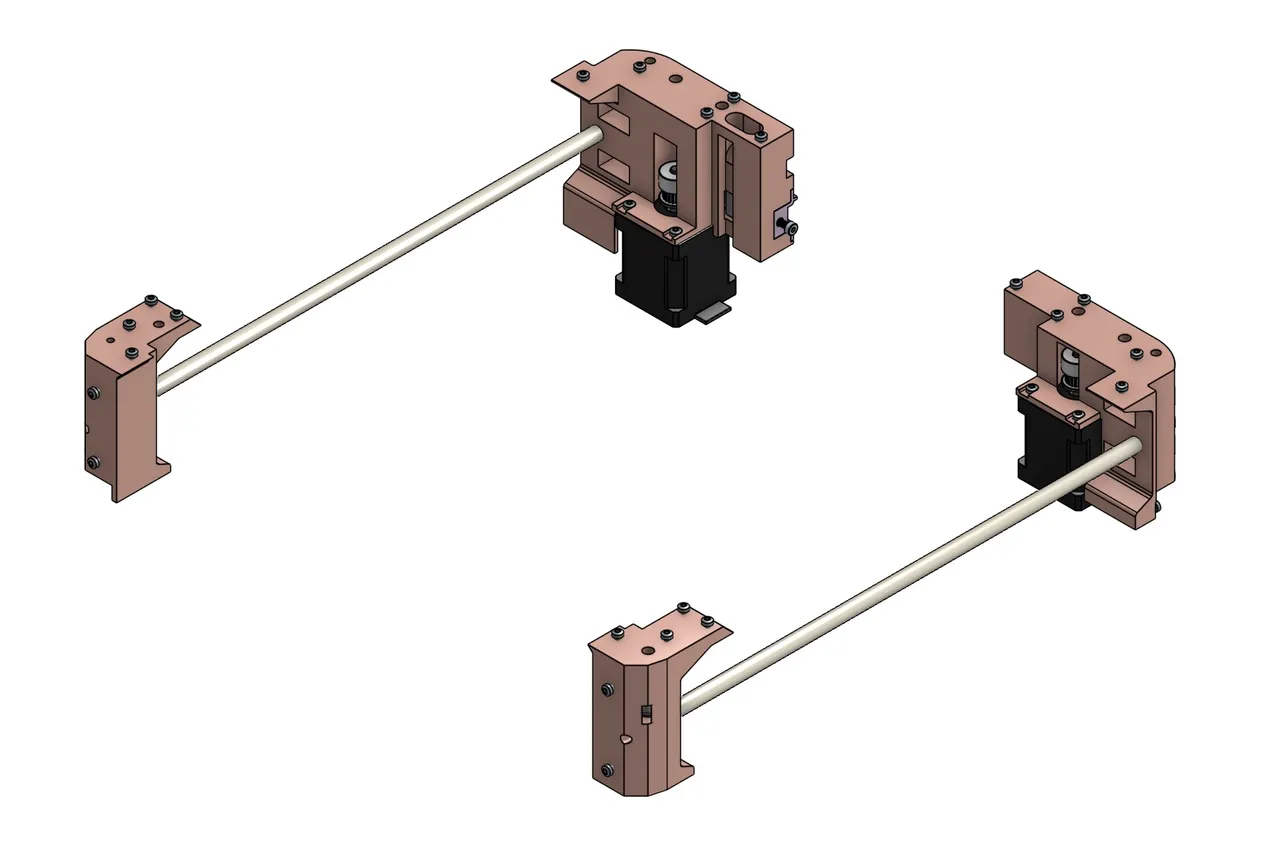JAM1。　キャンバス Bambu Lab P1 gantry plastic parts by Skramstad | Download free STL