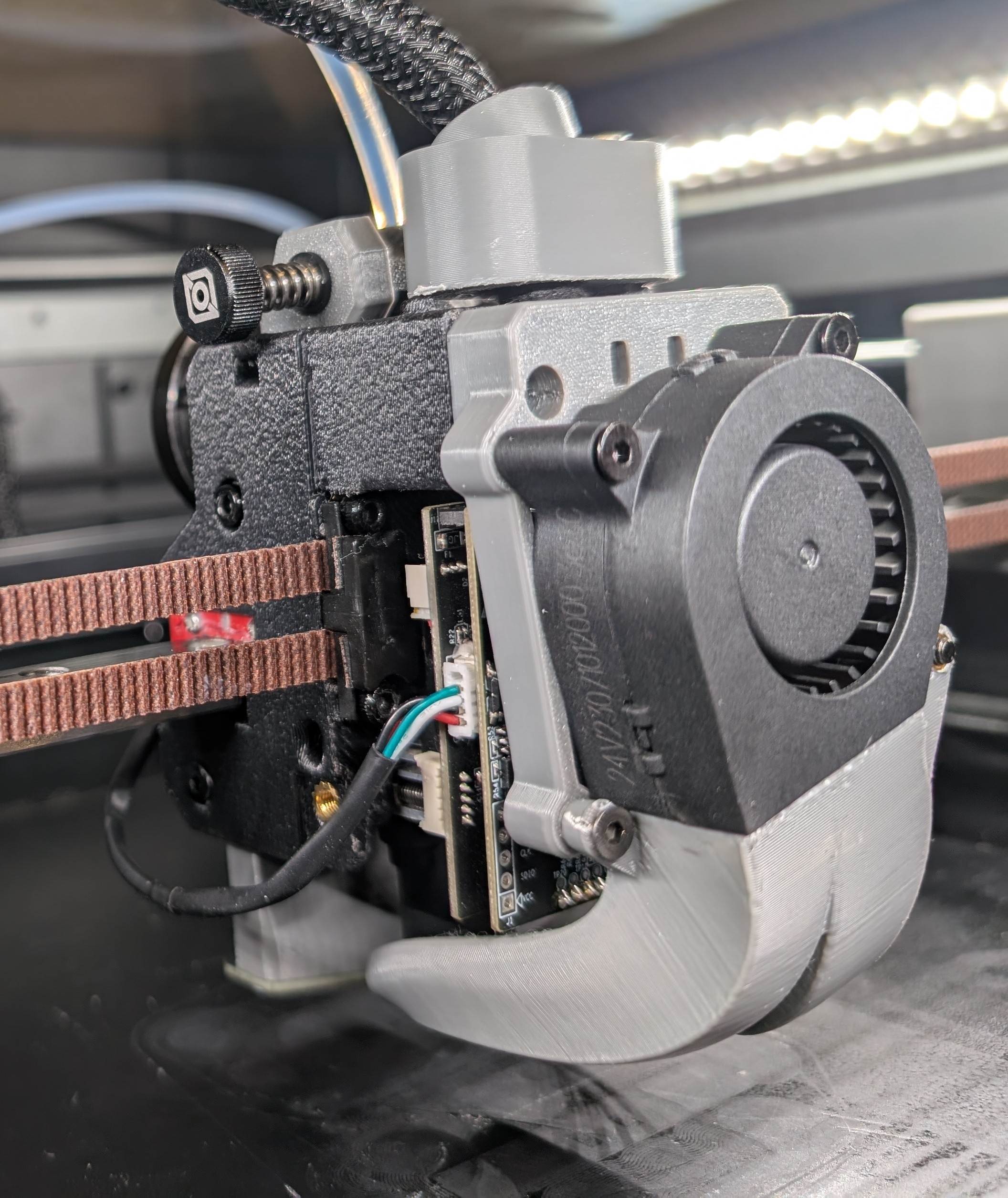 BCJ carriage for cartographer and Libra/Trigger extruder (only X-rail)
