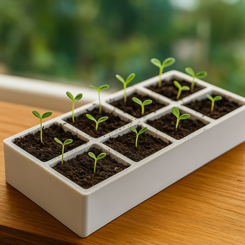 Hydroponic Germination Tray – Modular 3D Printed Seed Starter