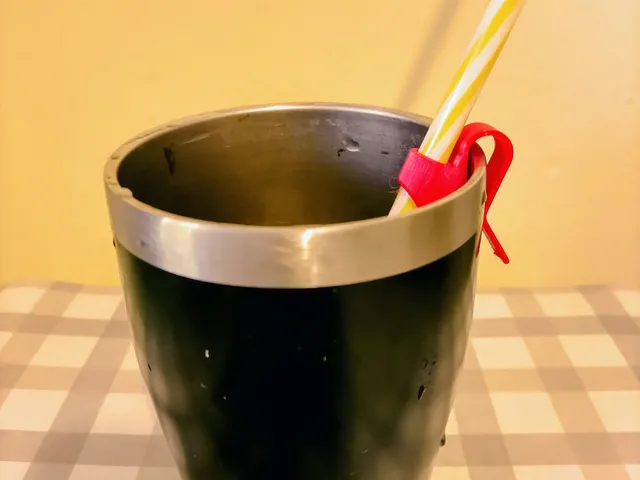 Straw holder 65°