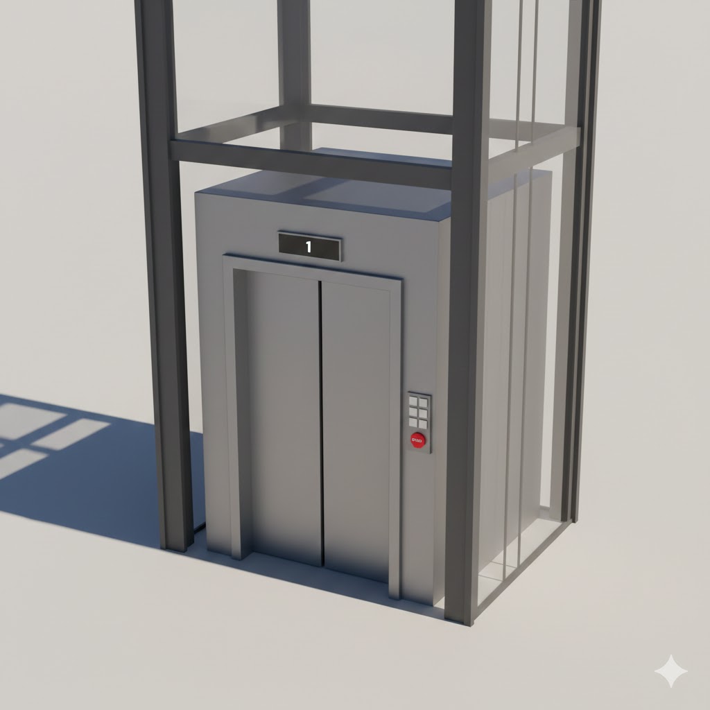 Low Poly Elevator