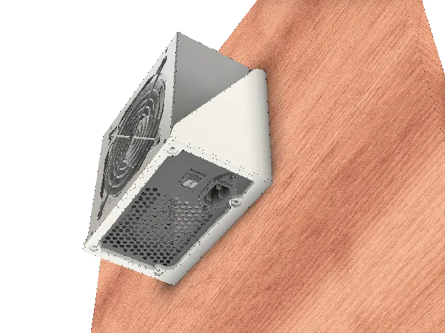 ATX PSU wall mount