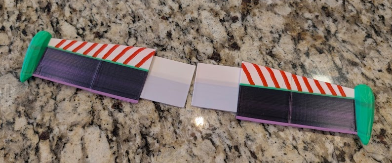 Buzz Lightyear Wing Inserts (for a cake)