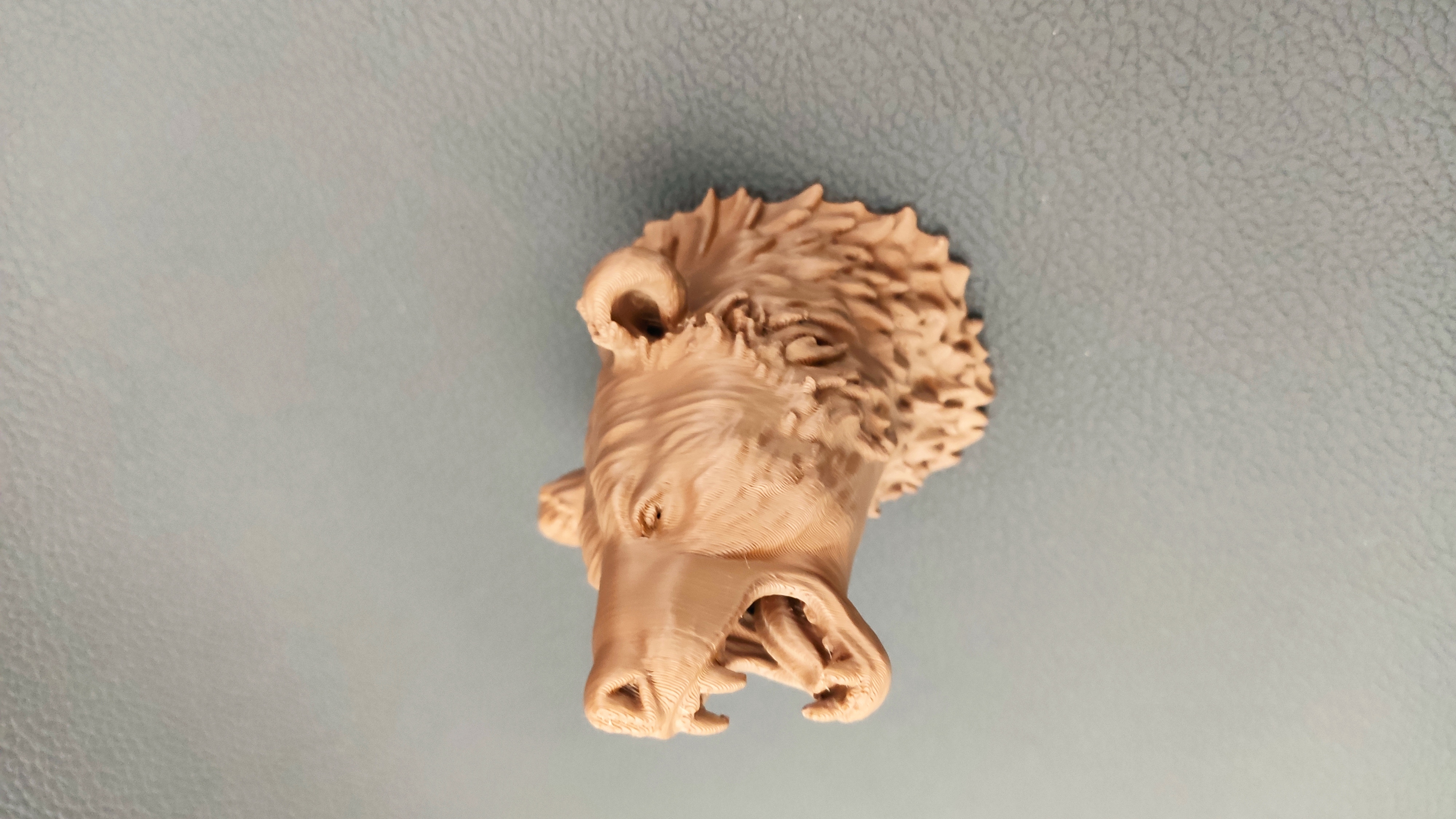 Miniatura 3 do modelo 3D Angry Bear Head (wall mount)