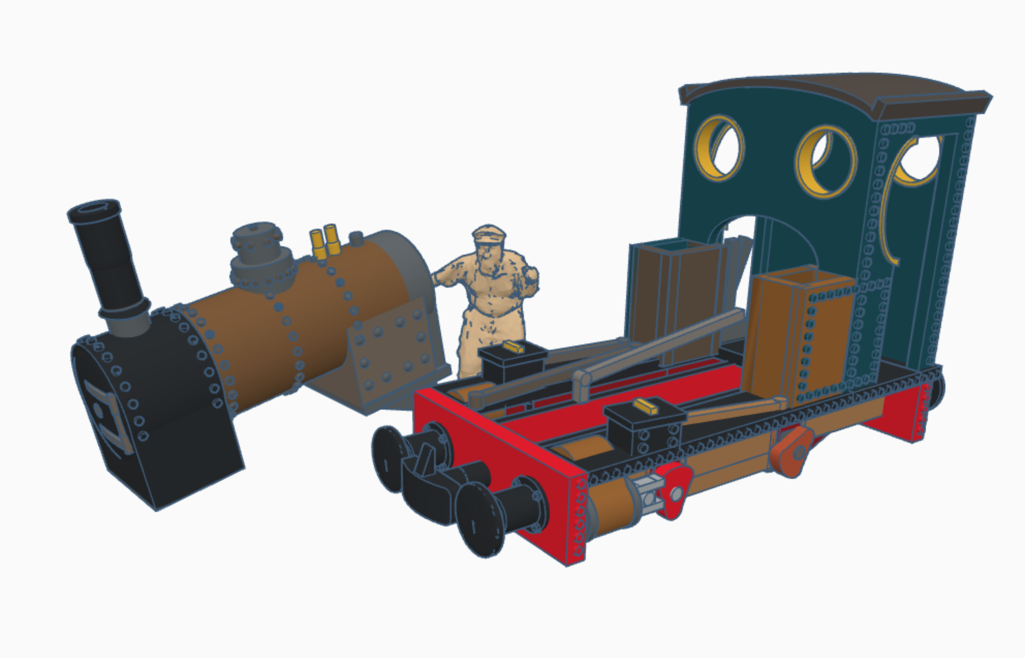 Static 009 scrap loco