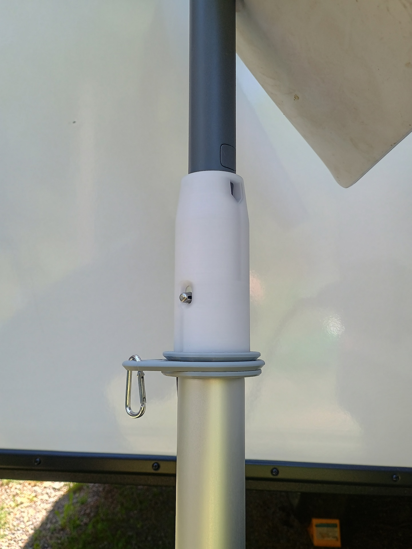 Starlink Adapter for Flagpole Buddy Pole with Flag Rings