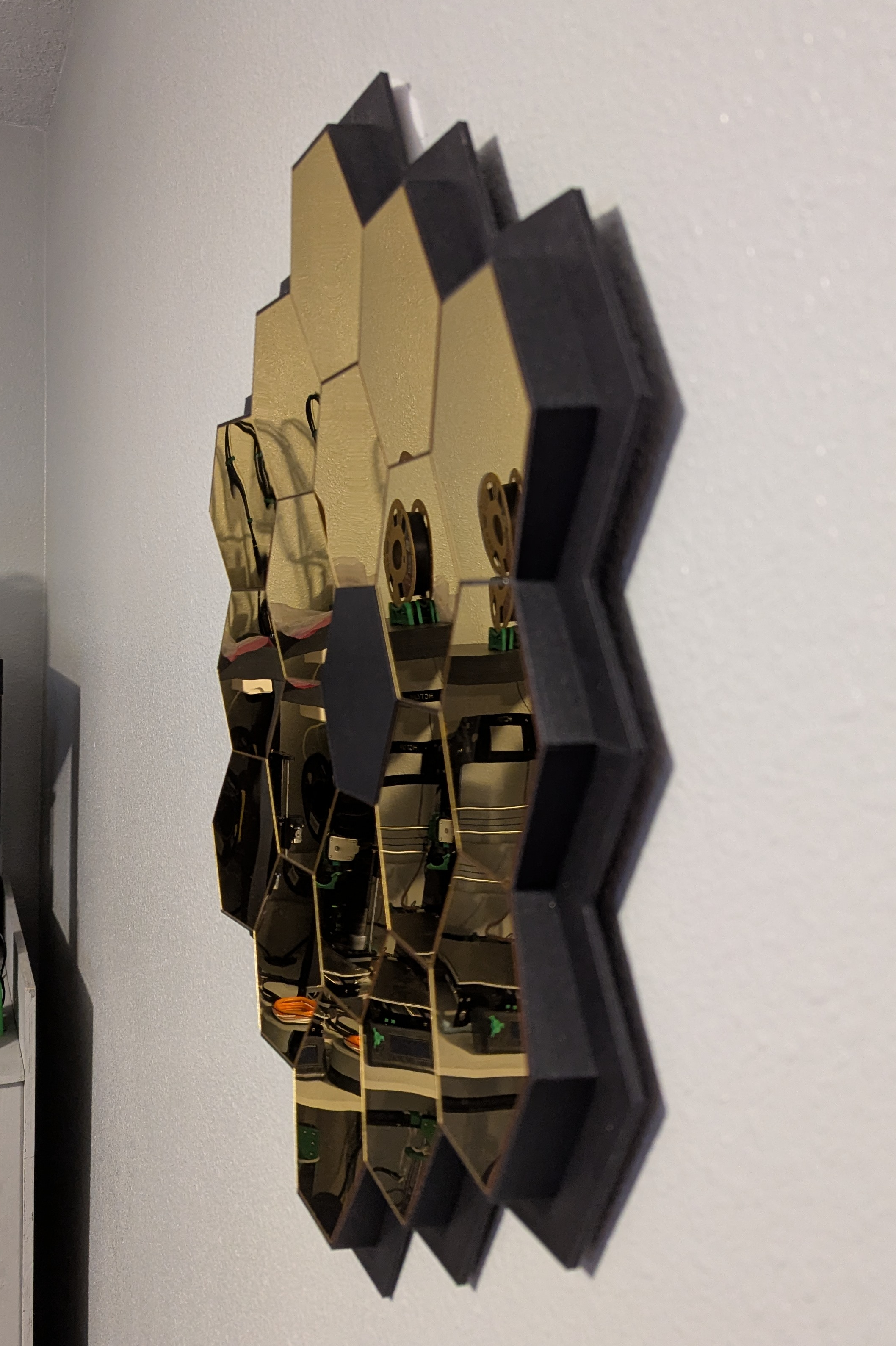 Curved JWST Mirror