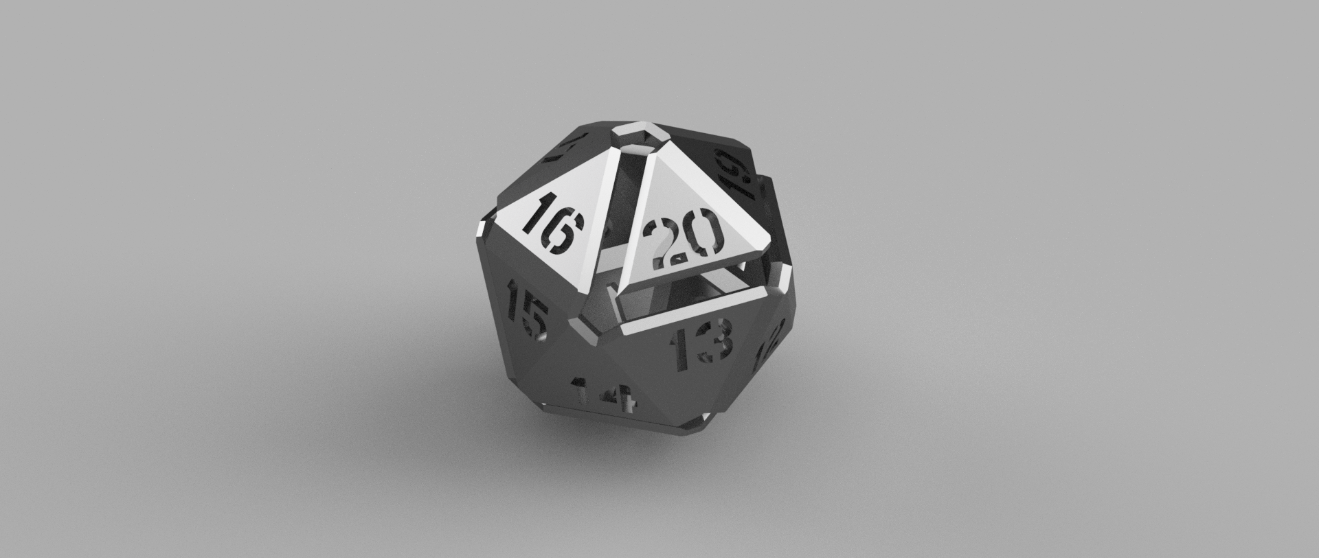 Hollow Spin Down D20