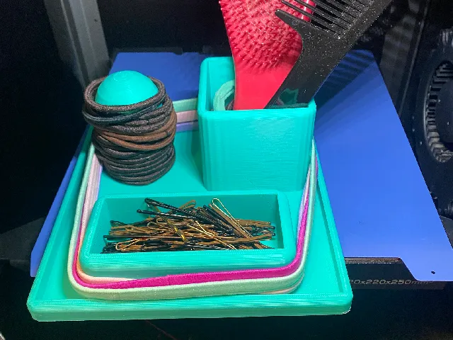 Hair supply organizer