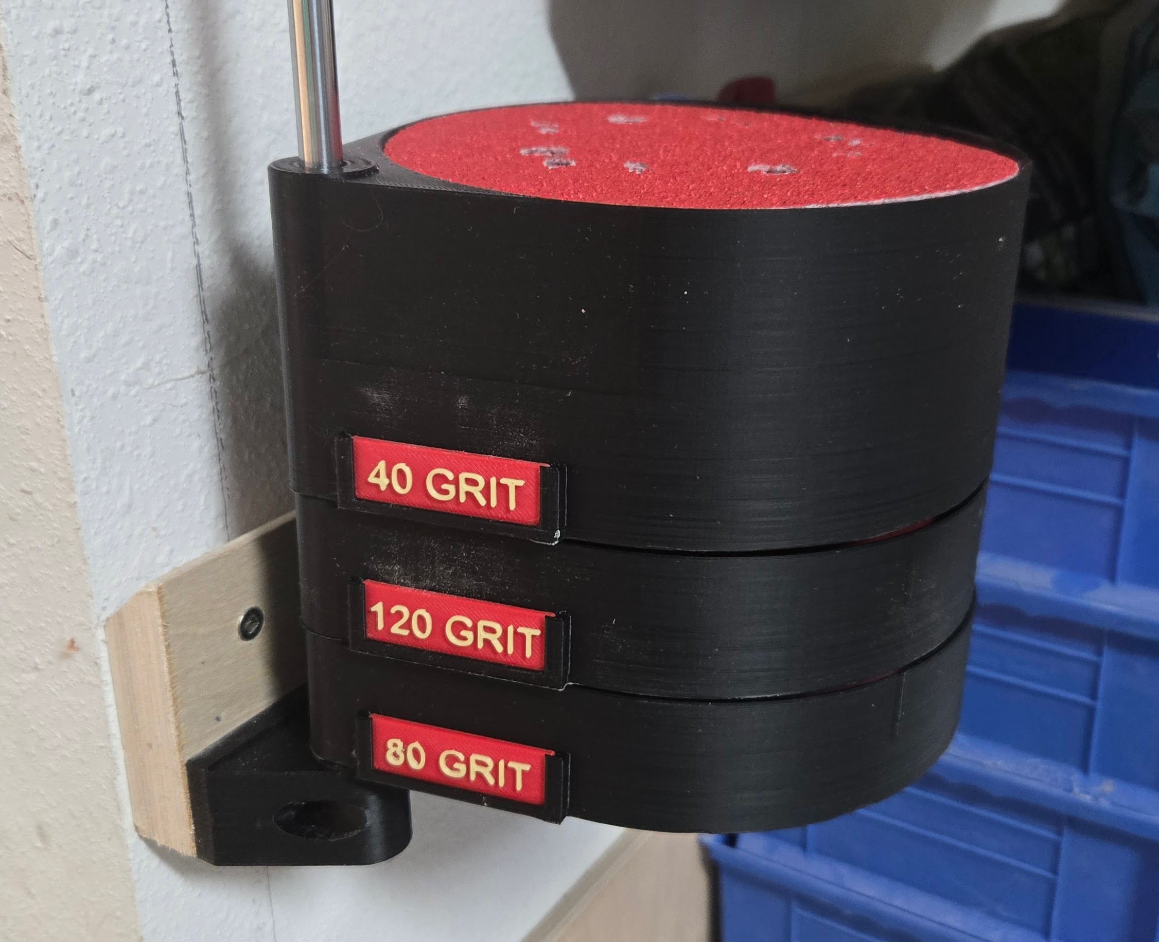 127mm Sandpaper Tray System