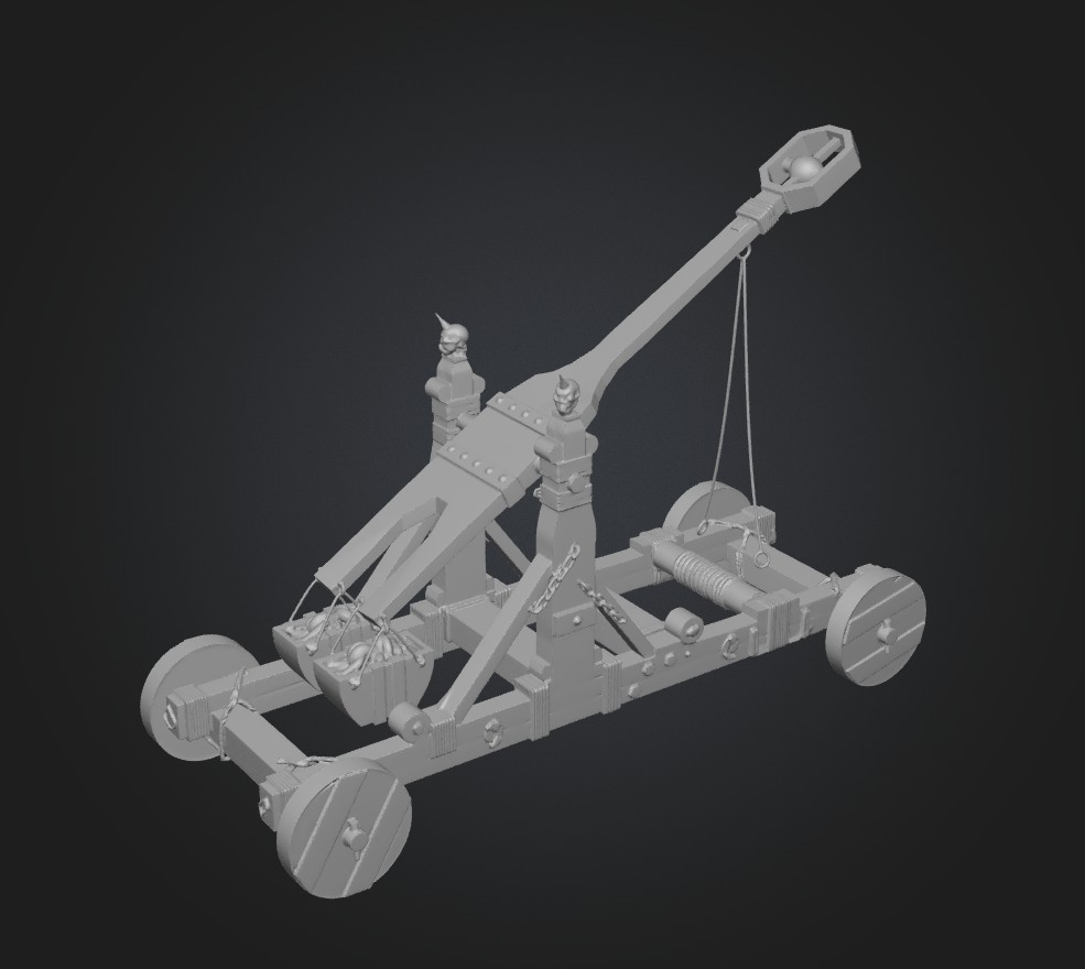Wooden Trebuchet