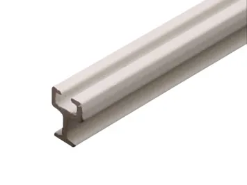 Curtain rails endpiece
