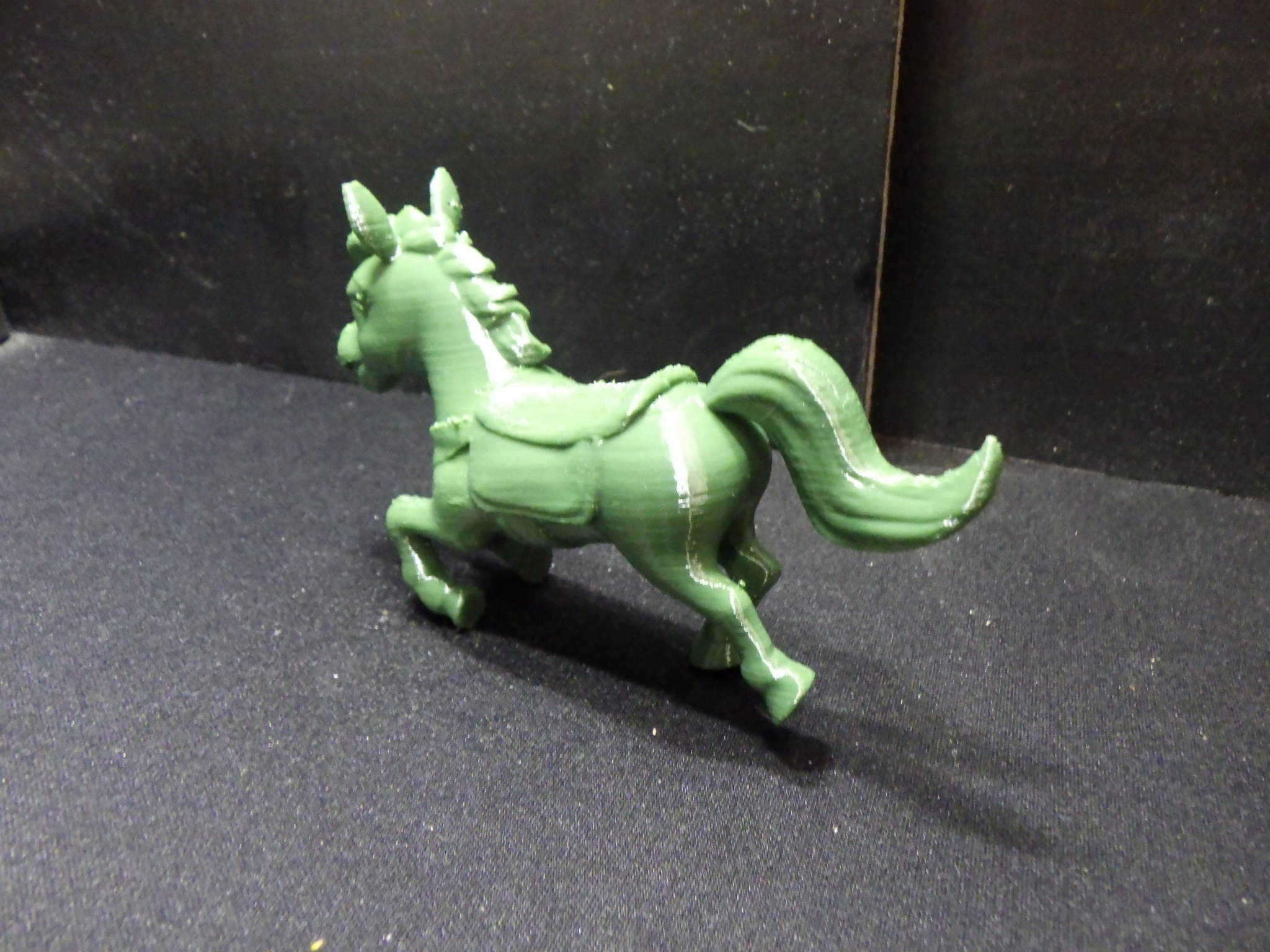 Donkey in carousel pose. — miniatura 2