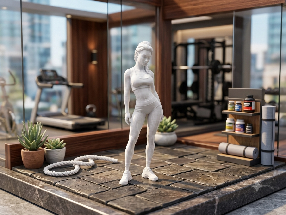 Fitness Woman Figure